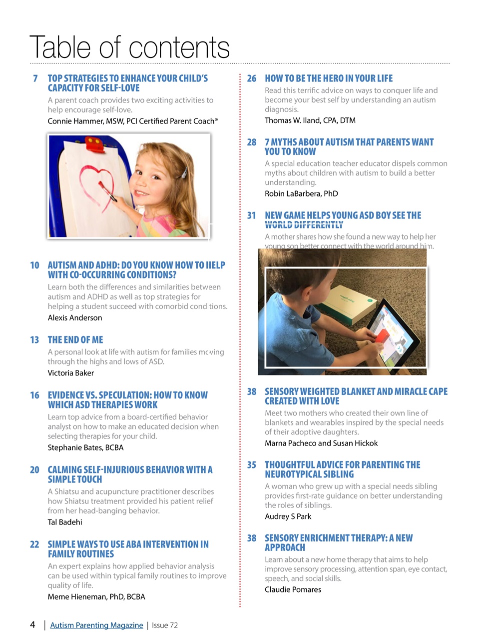 Autism Parenting Preview Pages