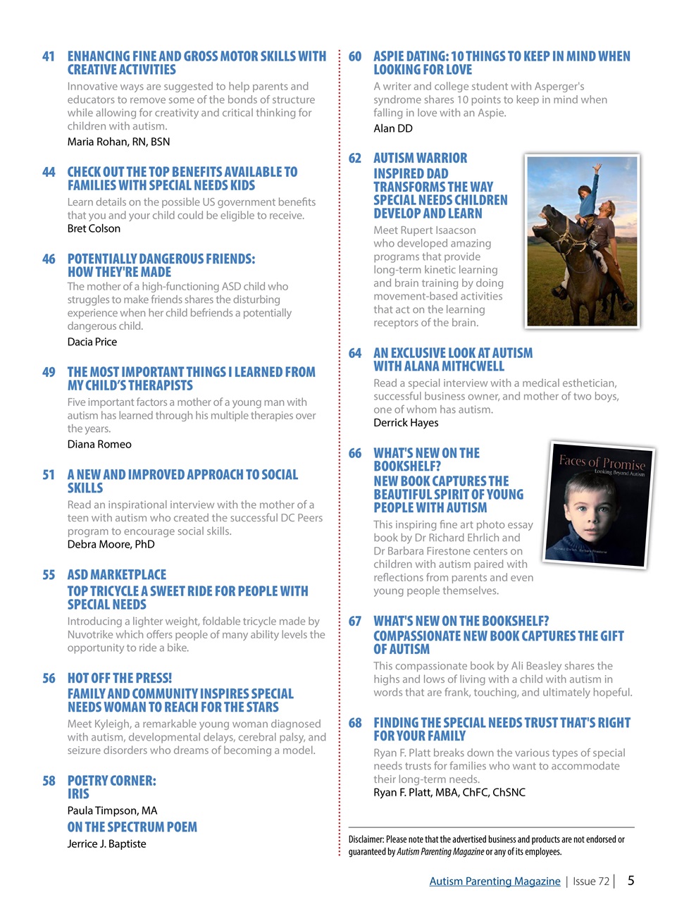 Autism Parenting Preview Pages