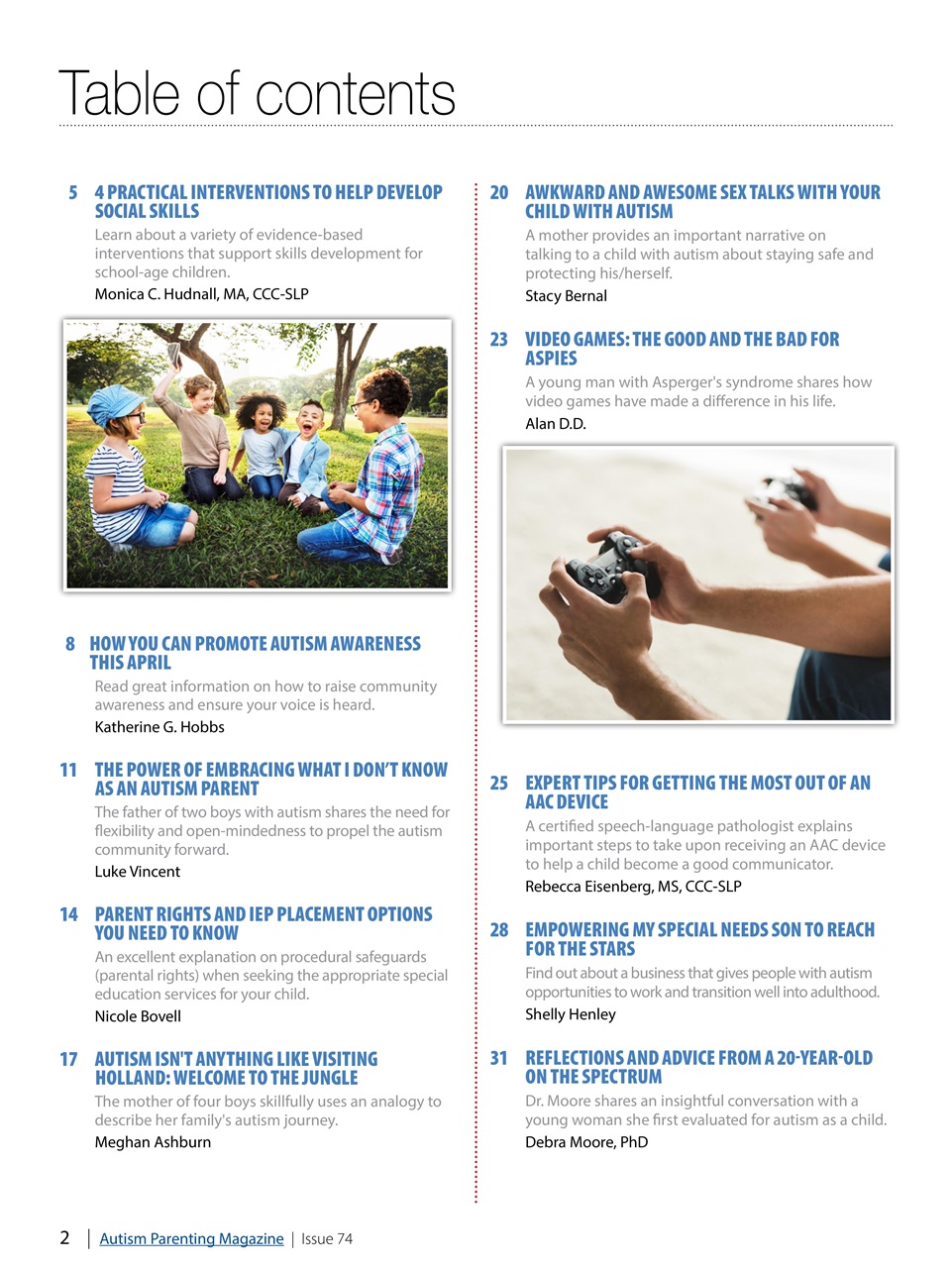 Autism Parenting Preview Pages