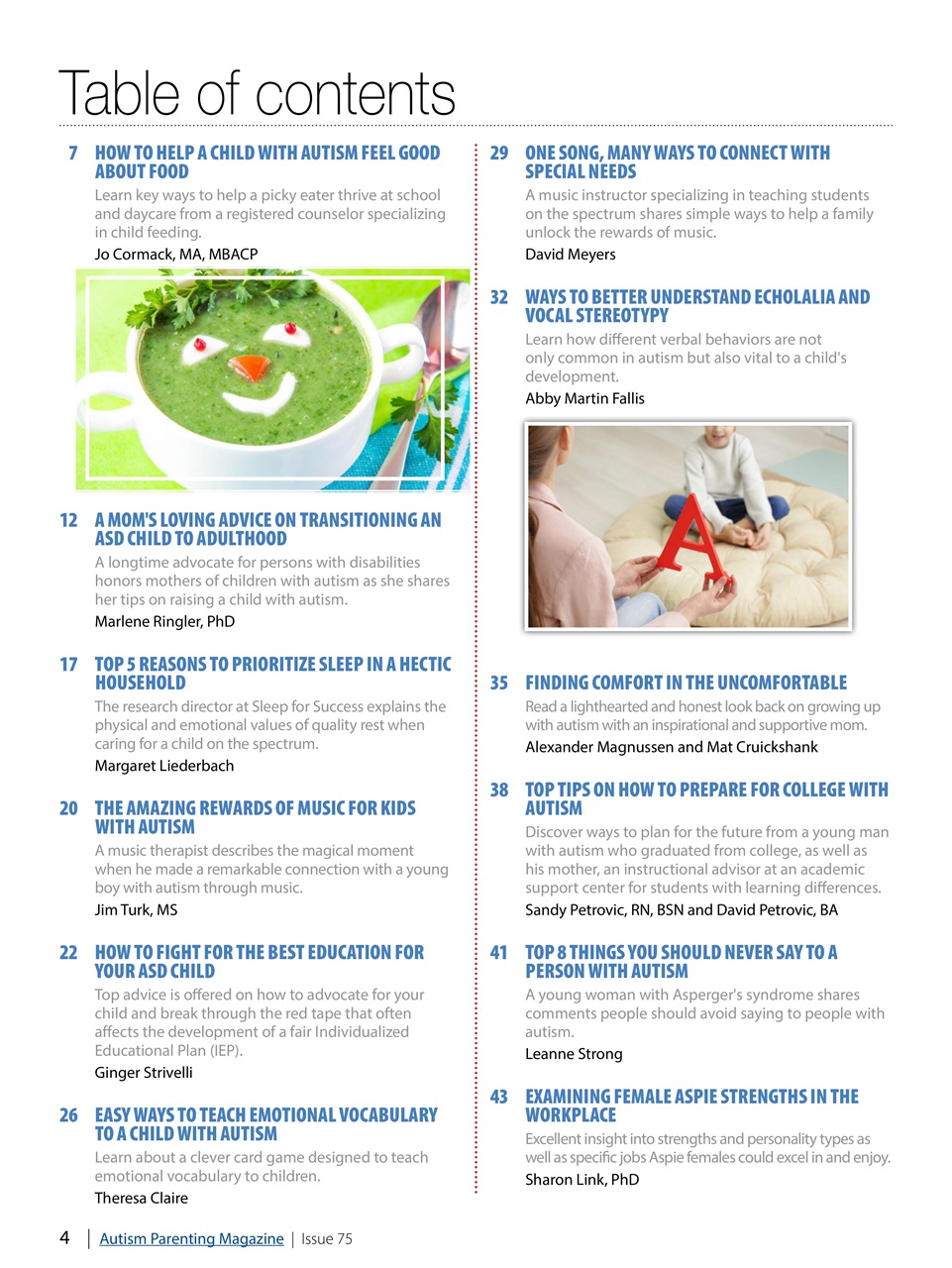 Autism Parenting Preview Pages