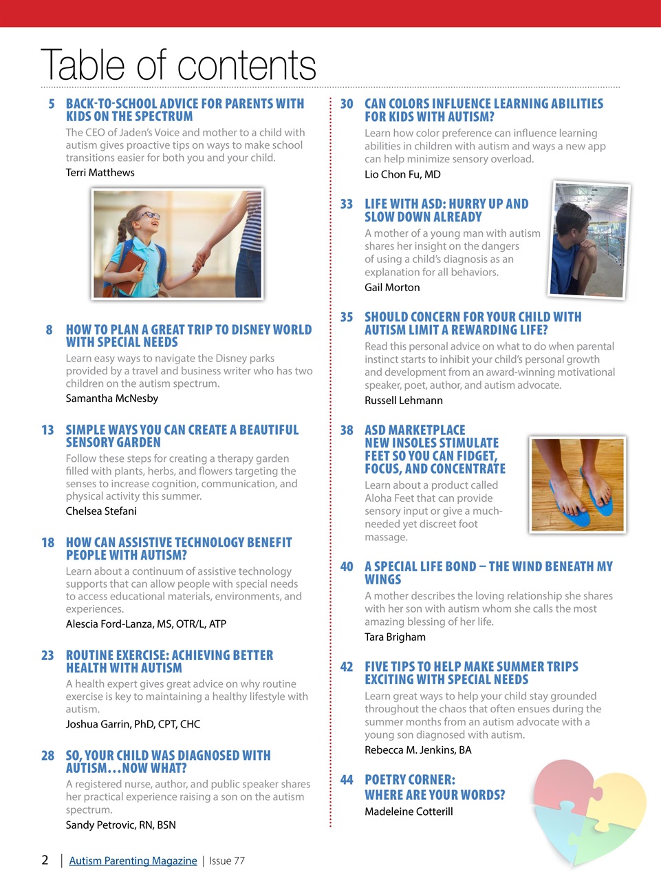 Autism Parenting Preview Pages