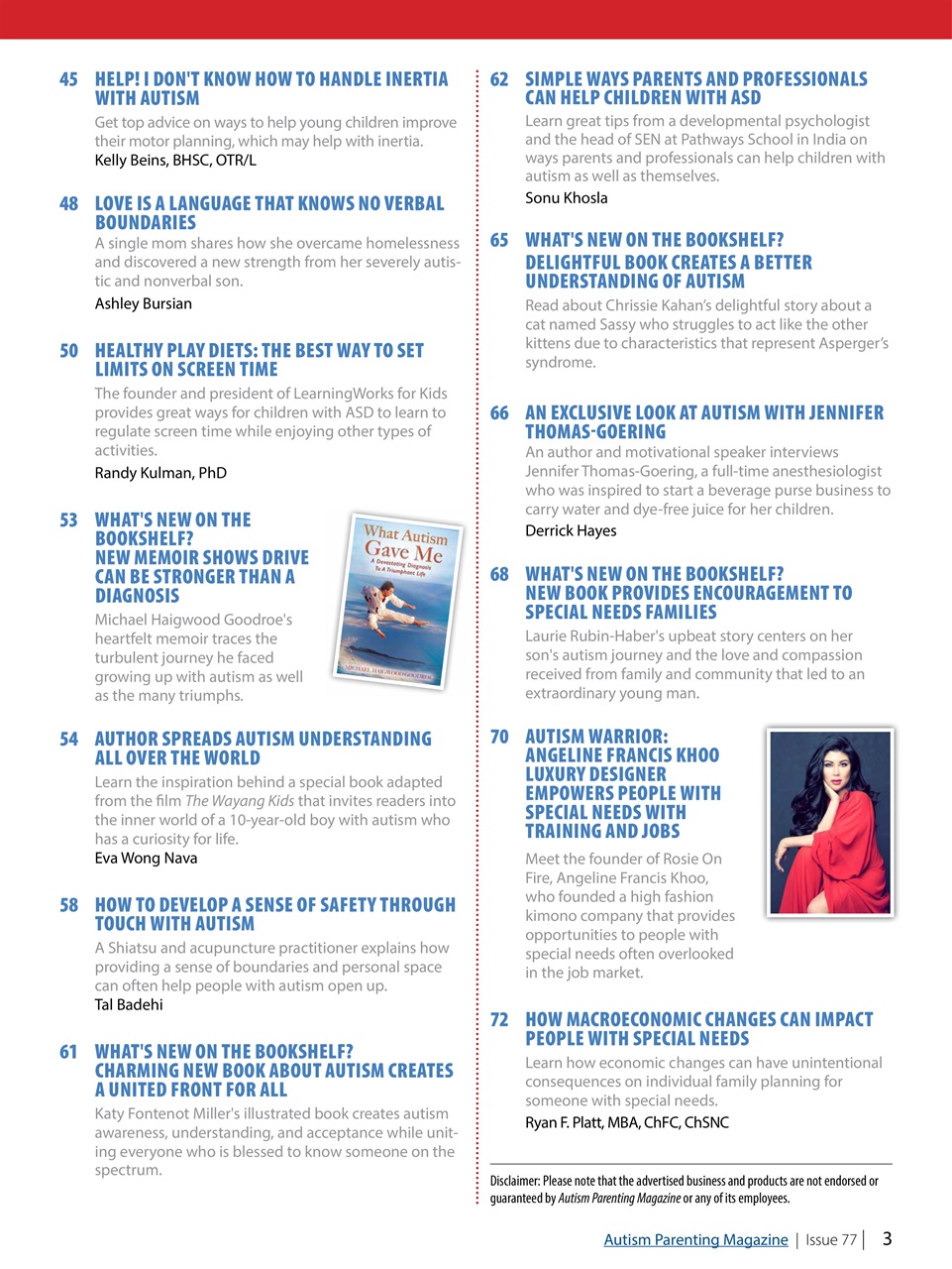 Autism Parenting Preview Pages