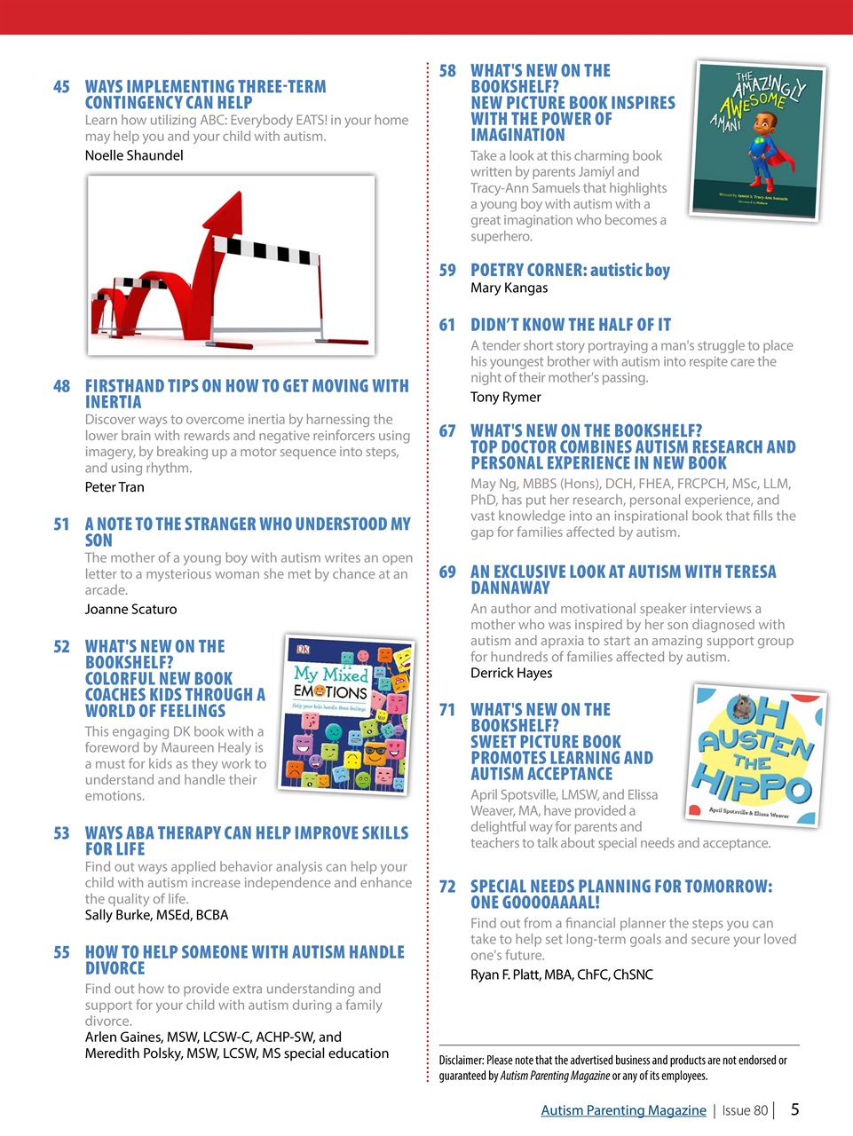 Autism Parenting Preview Pages