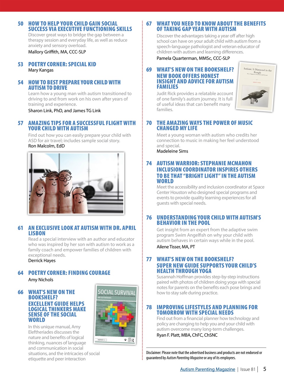 Autism Parenting Preview Pages