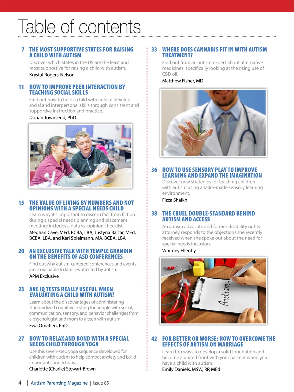 Autism Parenting Preview Pages