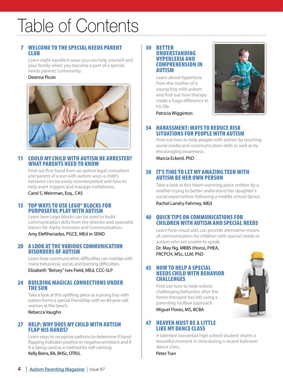 Autism Parenting Preview Pages