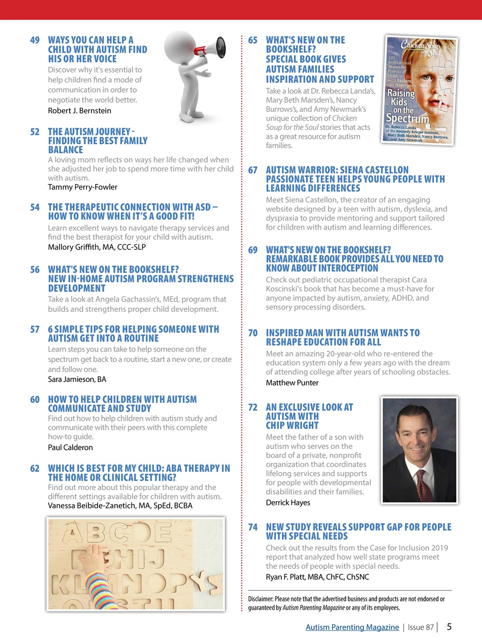 Autism Parenting Preview Pages