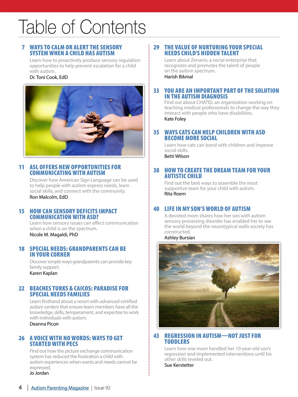 Autism Parenting Preview Pages