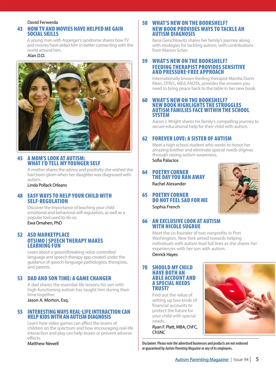 Autism Parenting Preview Pages