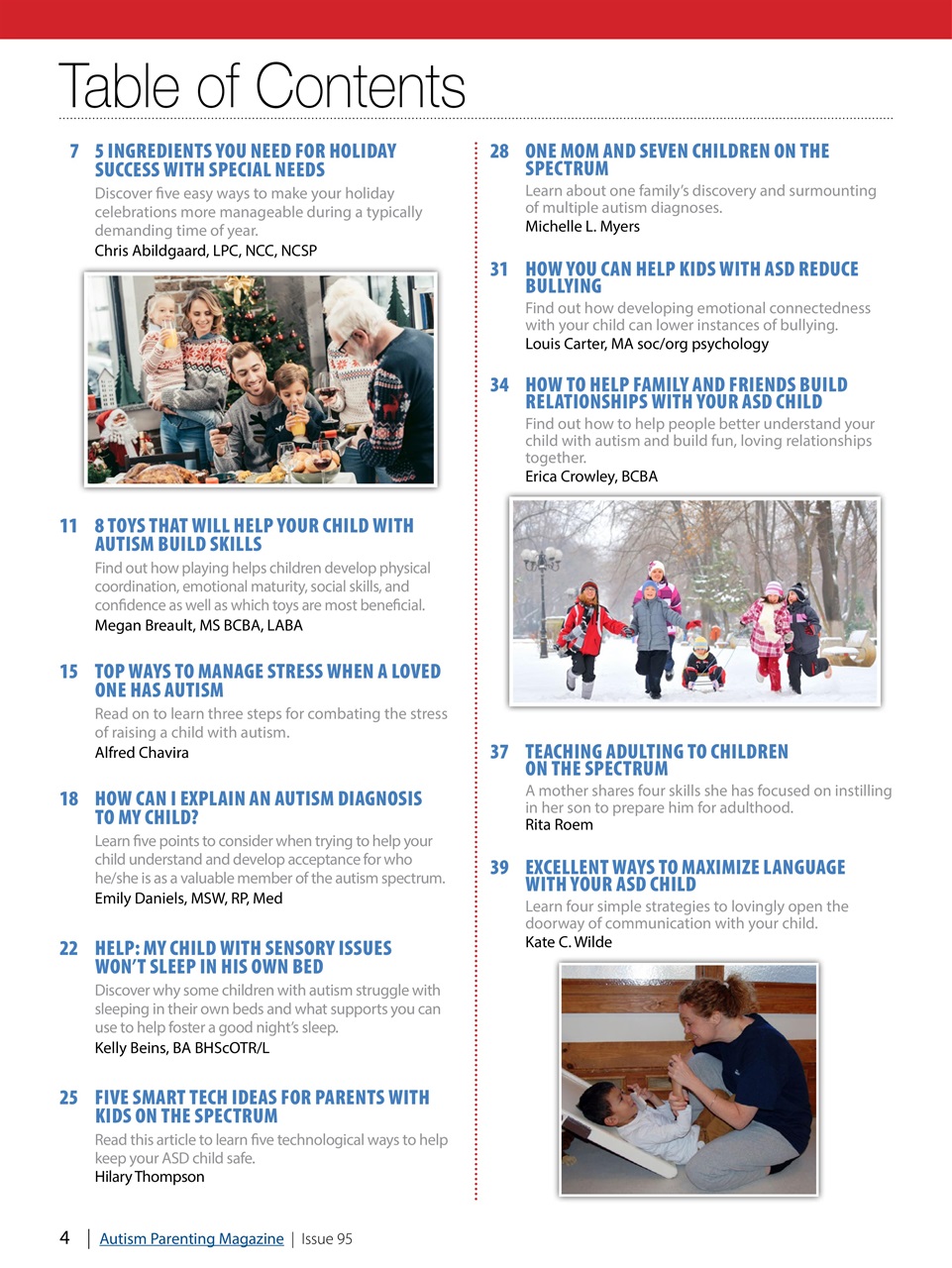 Autism Parenting Preview Pages