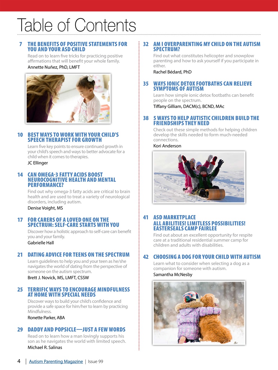 Autism Parenting Preview Pages