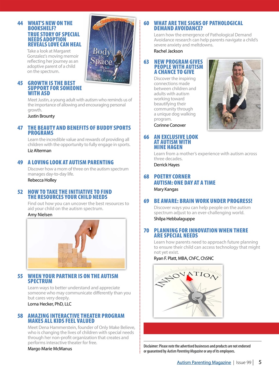 Autism Parenting Preview Pages