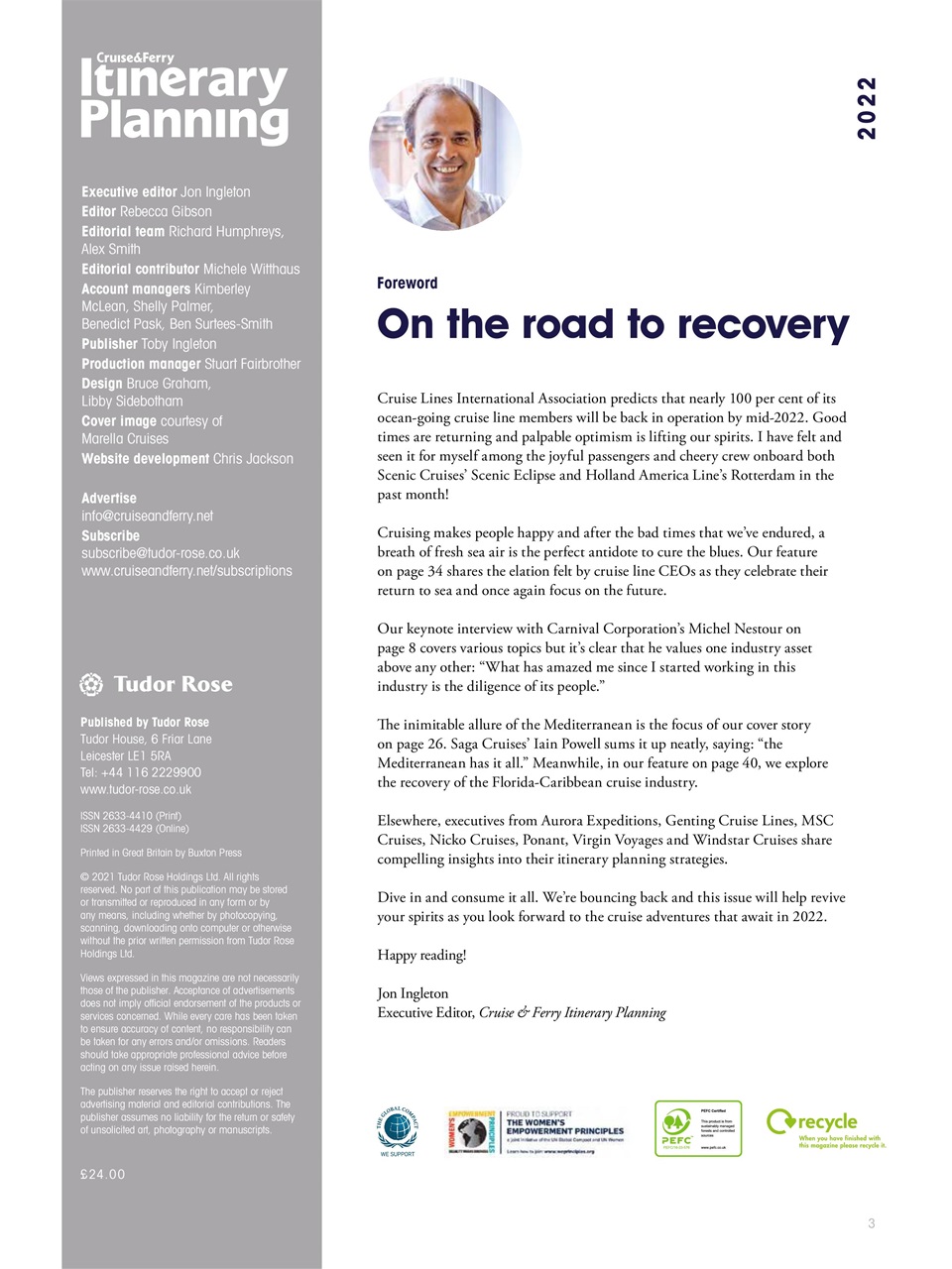 Cruise & Ferry Preview Pages