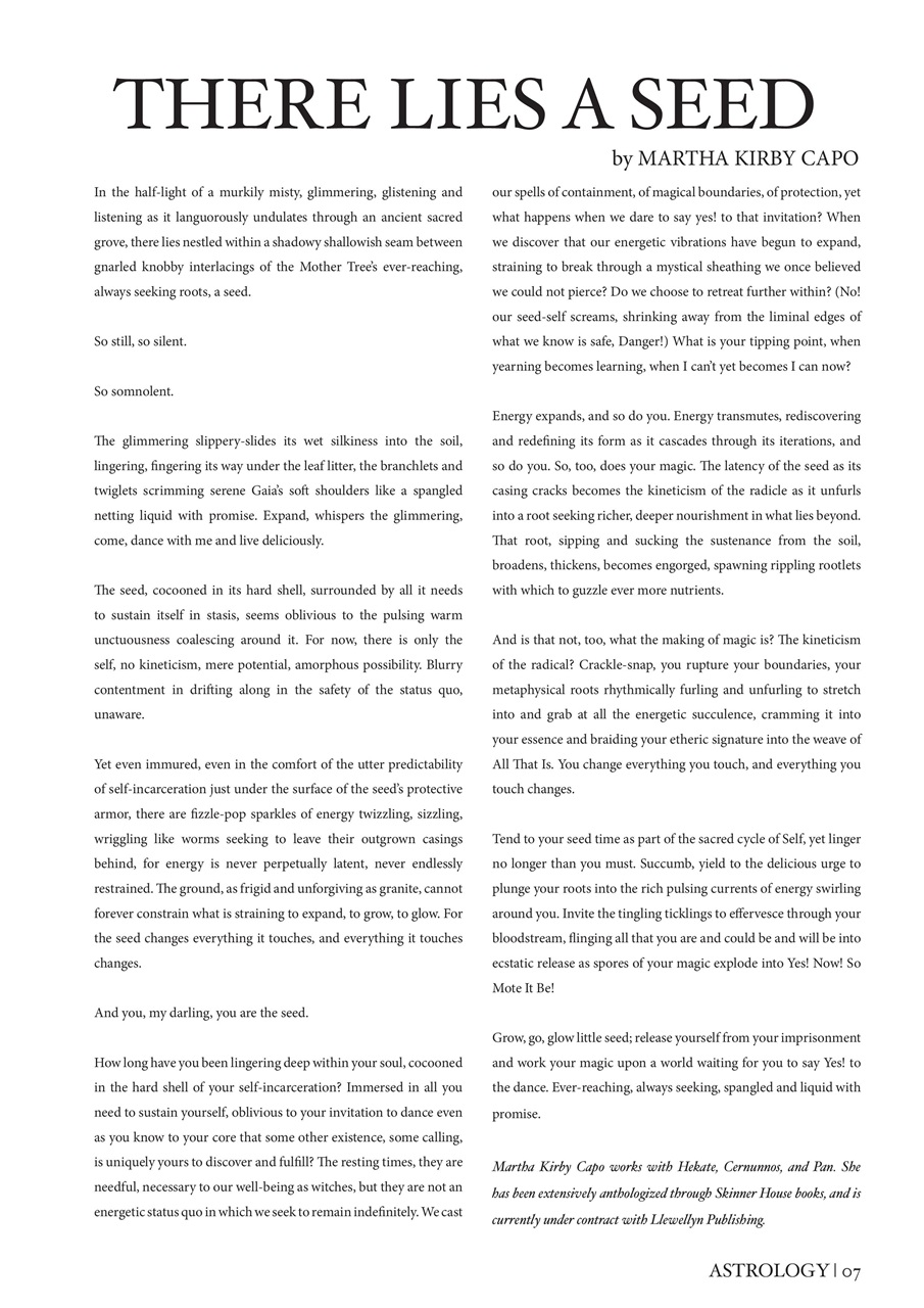 Witchology Magazine Preview Pages