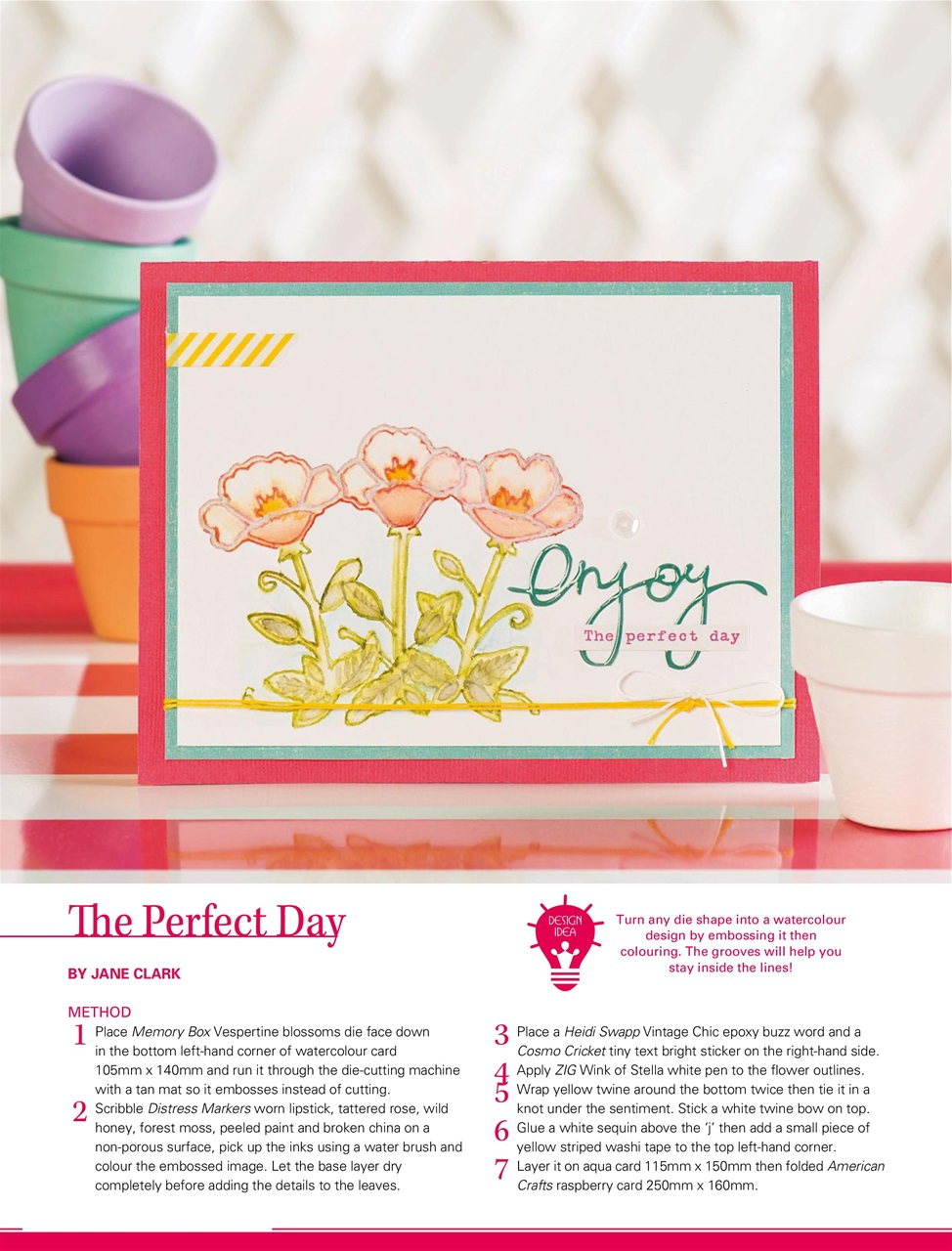 Australian Cardmaking Stamping and Papercraft Preview Pages