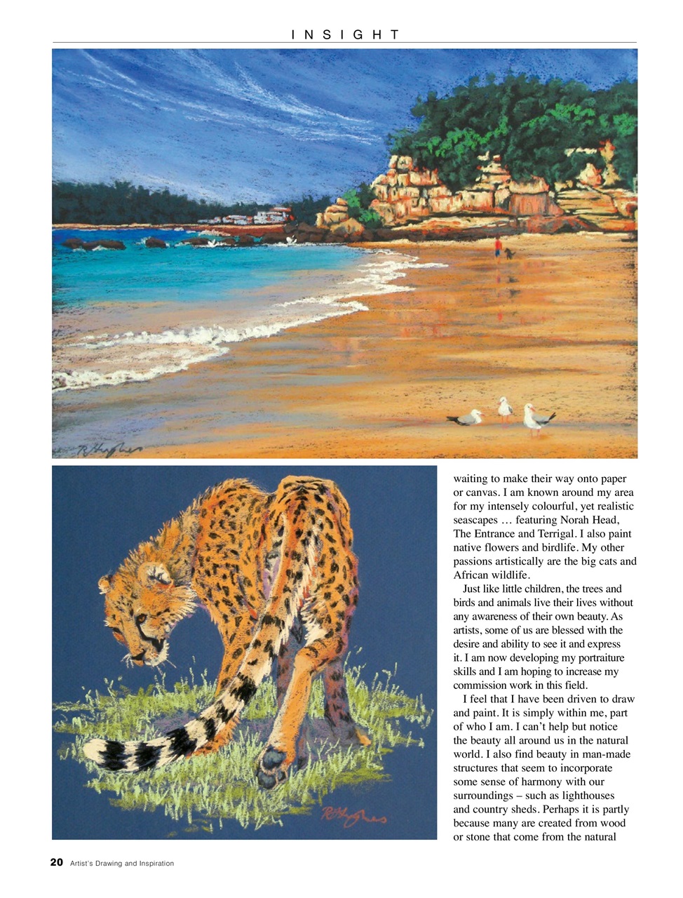 Australian Drawing and Inspiration Preview Pages