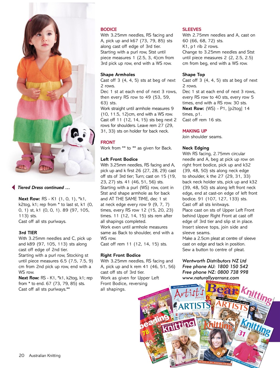 Australian Knitting Preview Pages