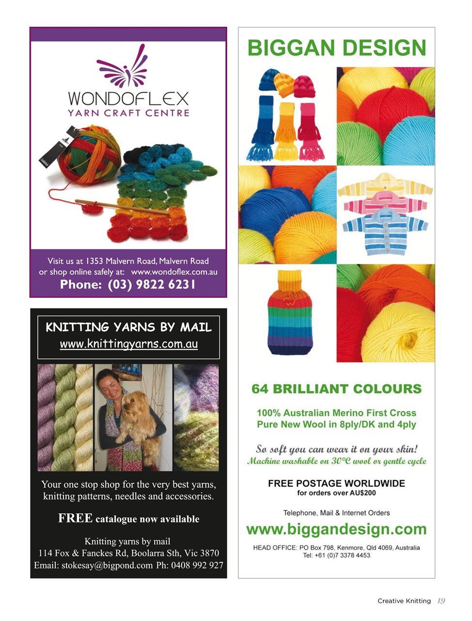 Creative Knitting Preview Pages