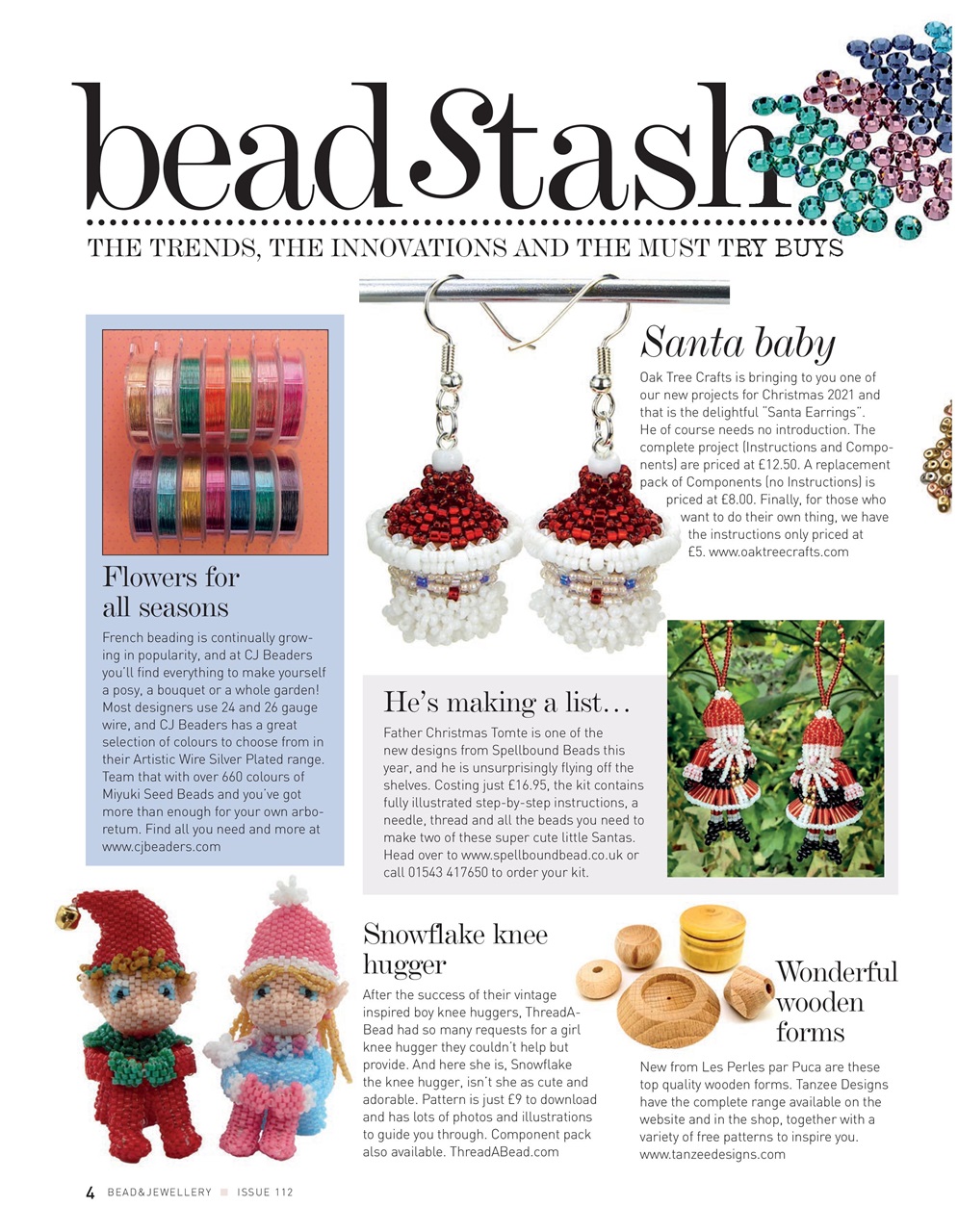 Bead & Jewellery Magazine Preview Pages