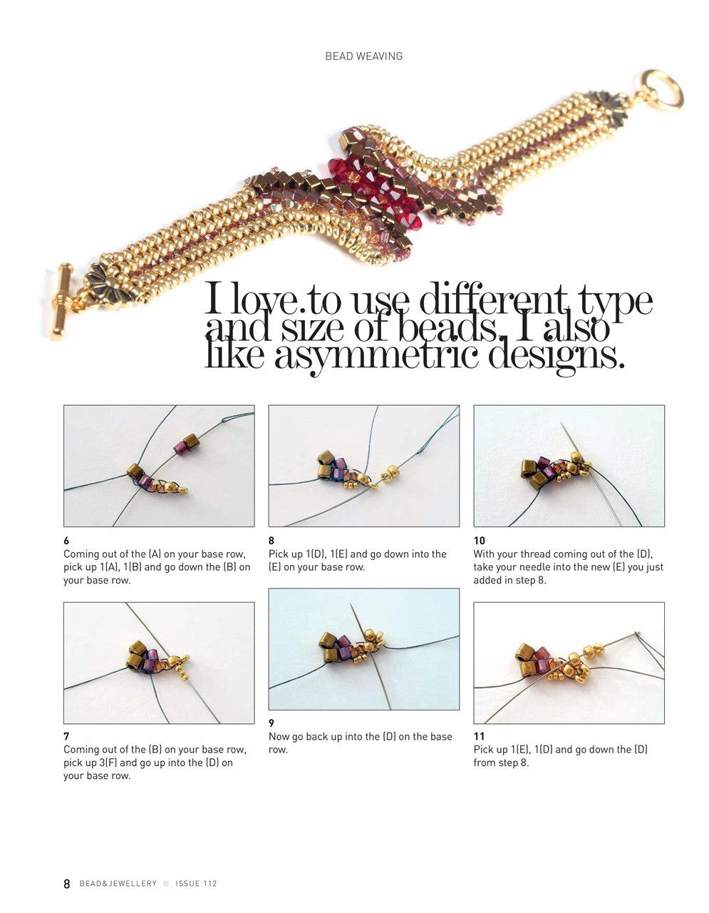Bead & Jewellery Magazine Preview Pages