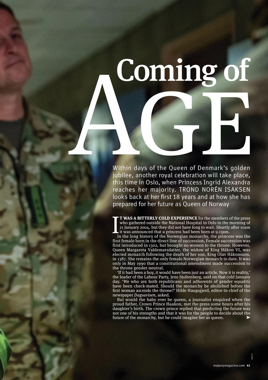 Majesty Magazine Preview Pages