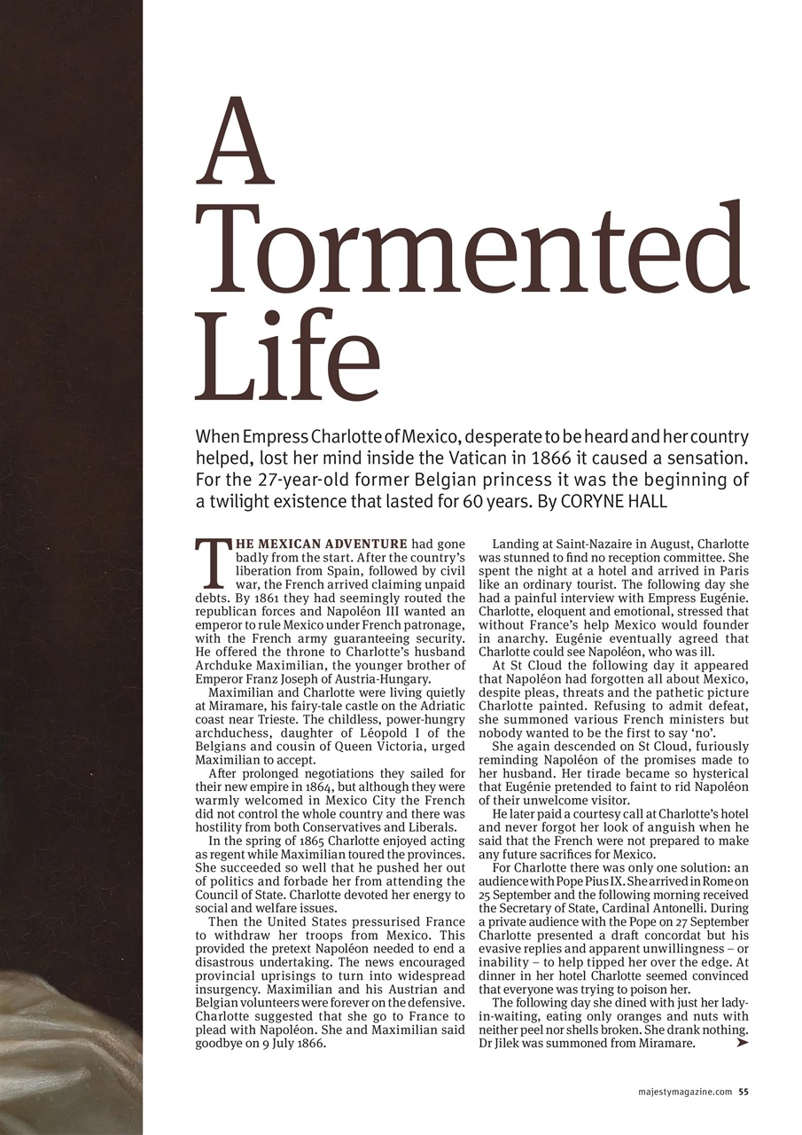 Majesty Magazine Preview Pages