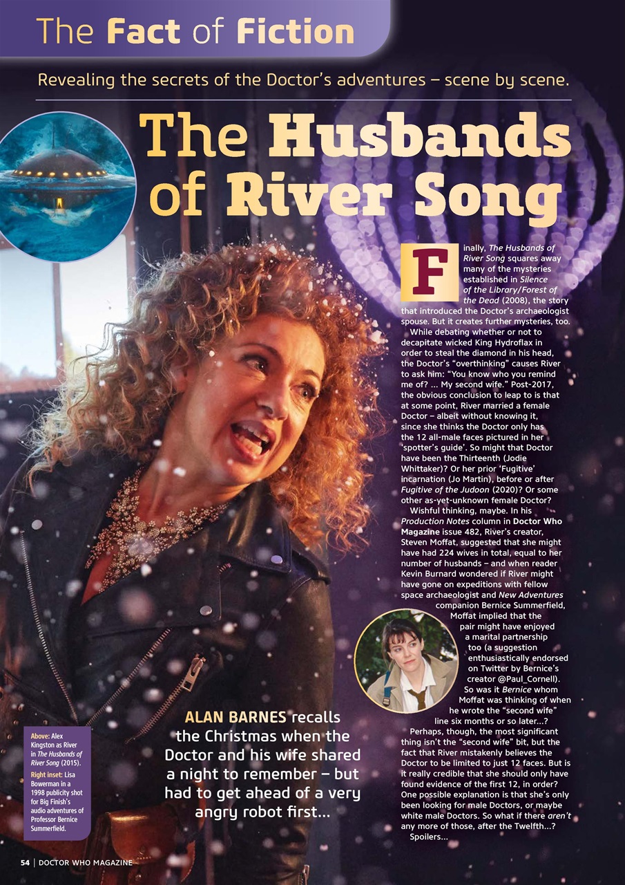 Doctor Who Magazine Preview Pages