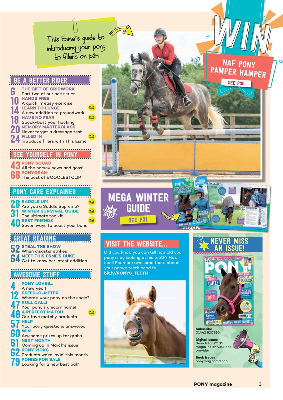 Pony Magazine Preview Pages
