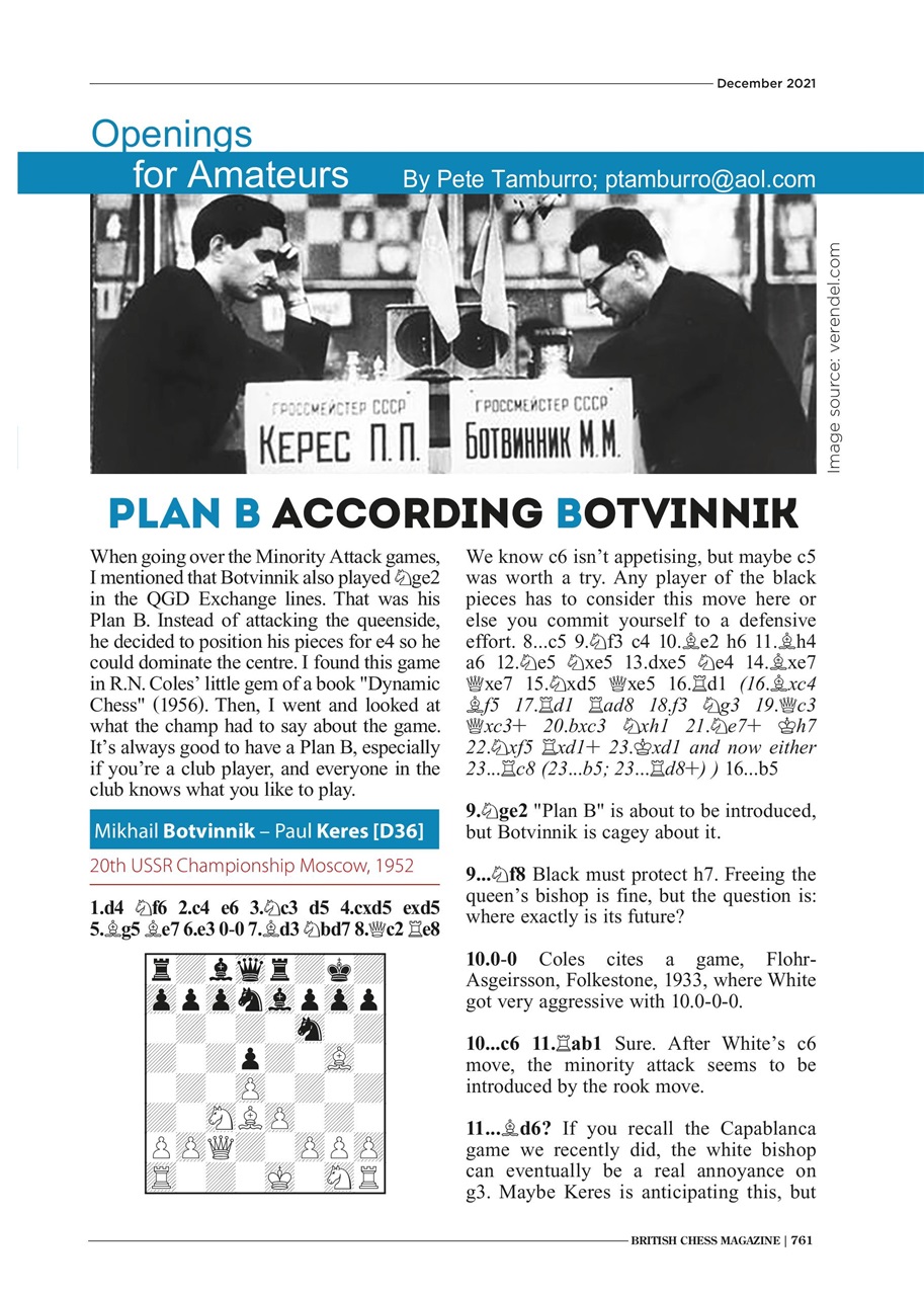 British Chess Magazine Preview Pages