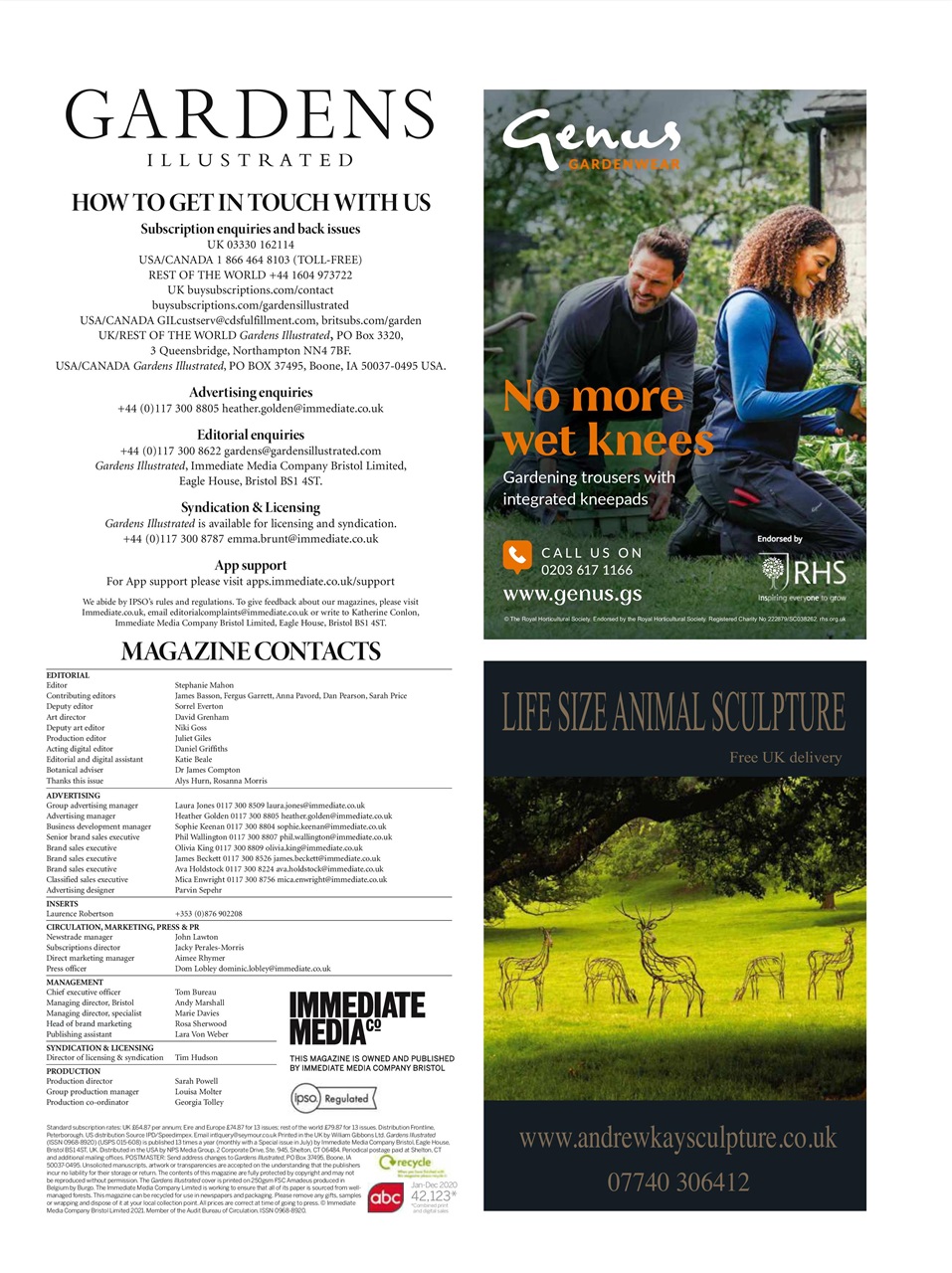 Gardens Illustrated Preview Pages