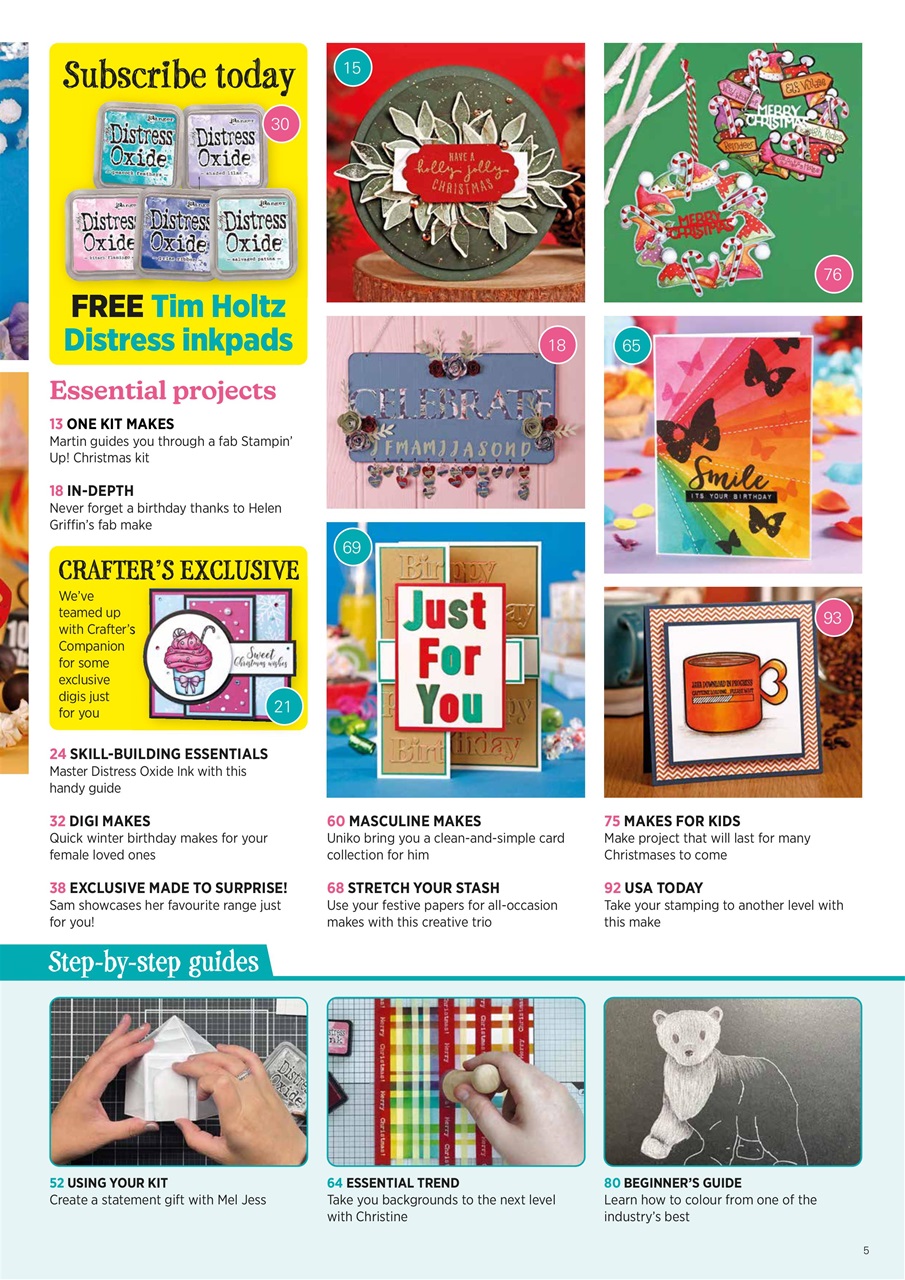 Papercraft Essentials Preview Pages