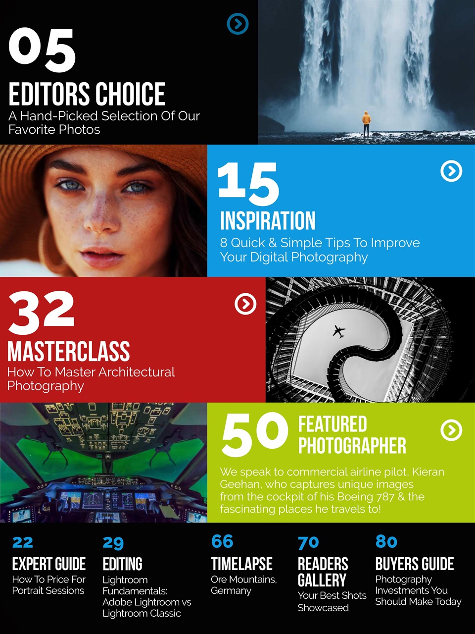 Photography Masterclass Magazine Preview Pages