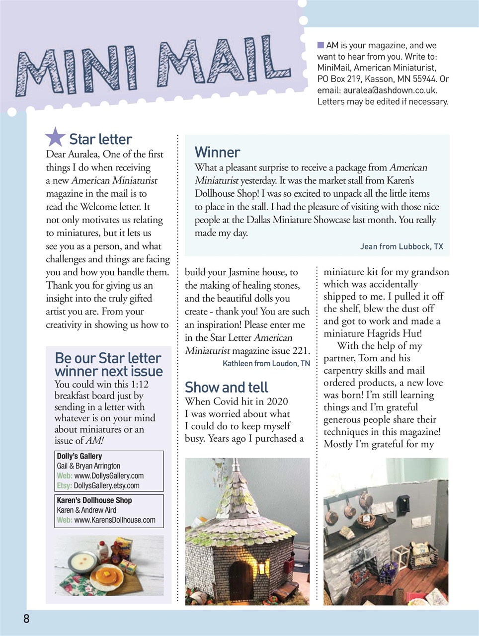 American Miniaturist Preview Pages