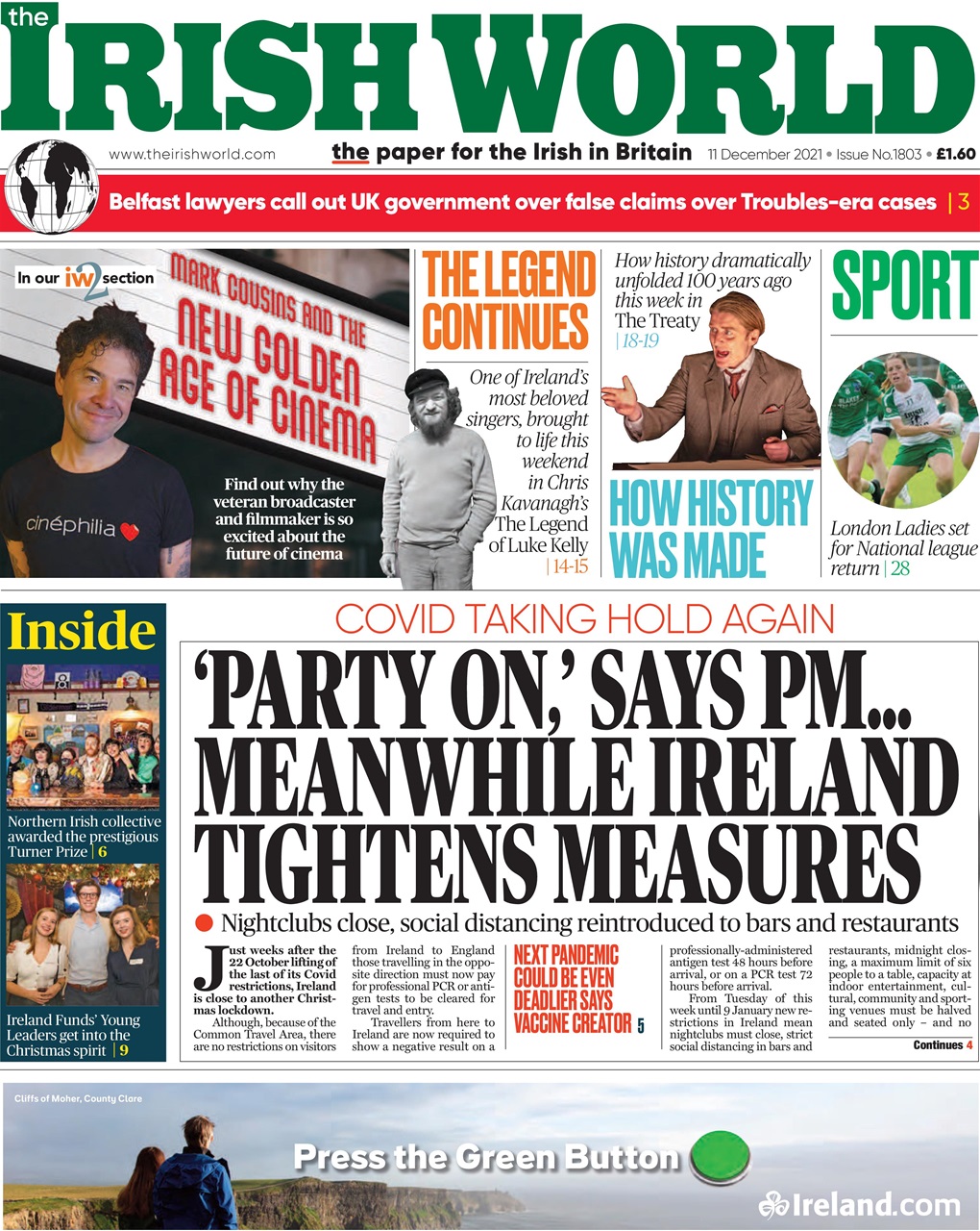 Irish World Preview Pages