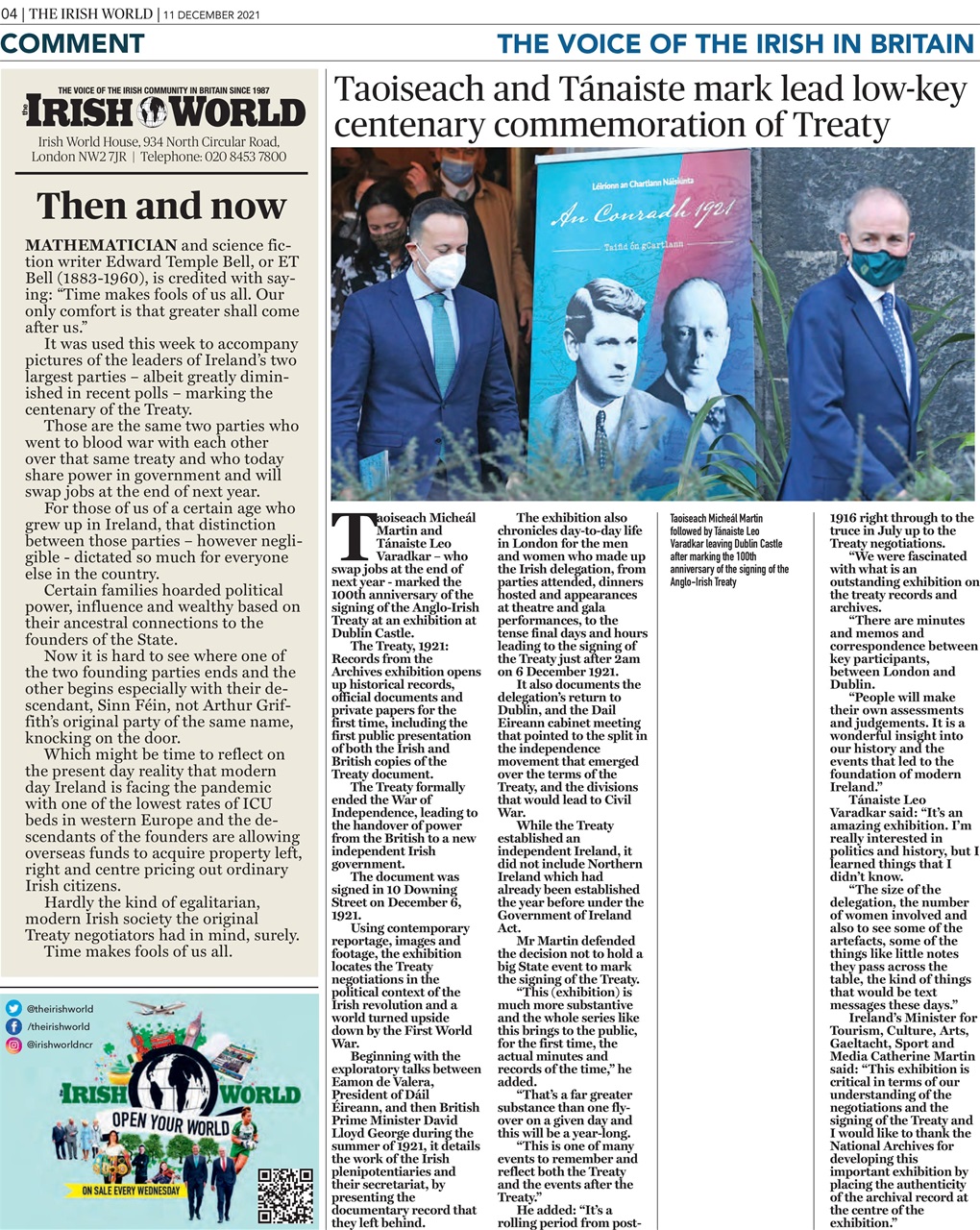 Irish World Preview Pages