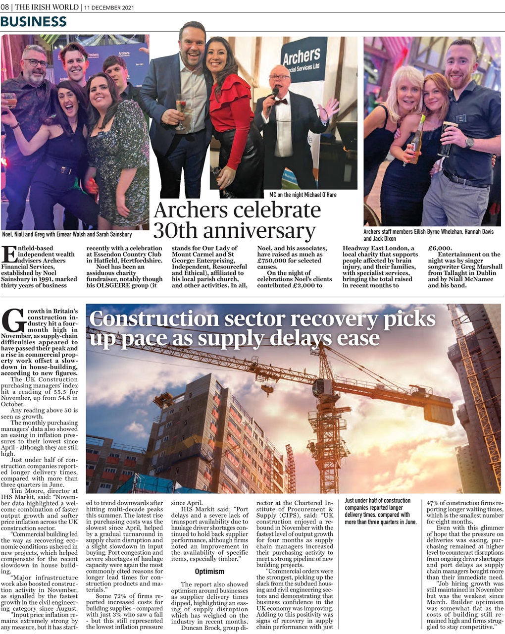 Irish World Preview Pages