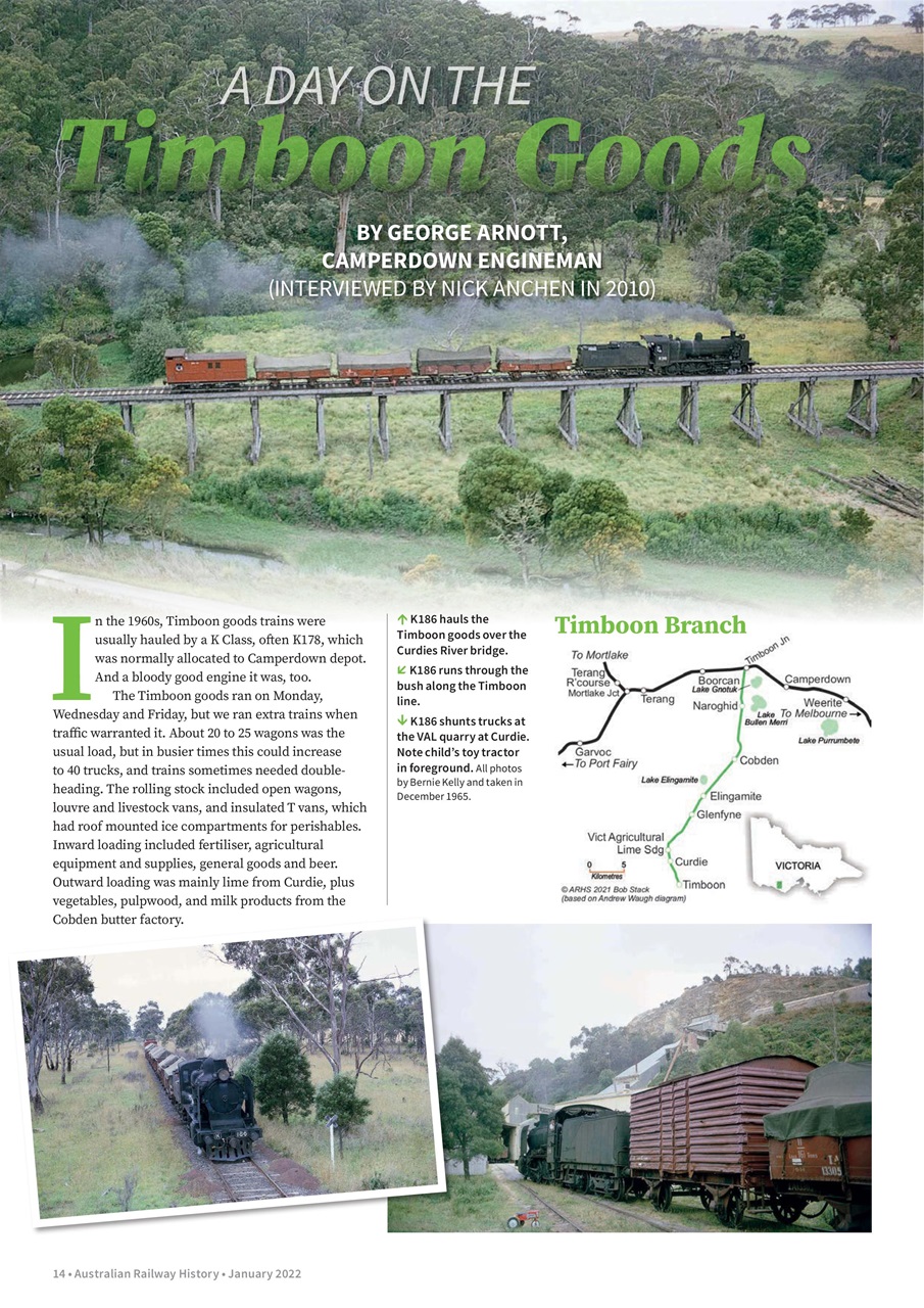 Australian Railway History Preview Pages