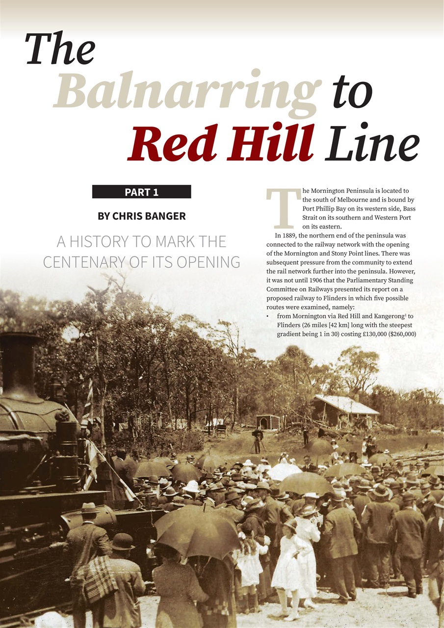 Australian Railway History Preview Pages