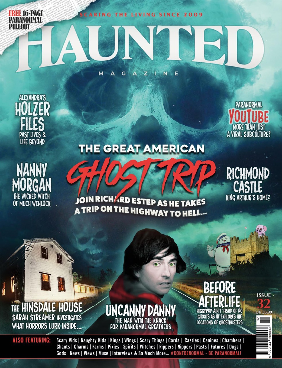 Haunted Magazine Preview Pages