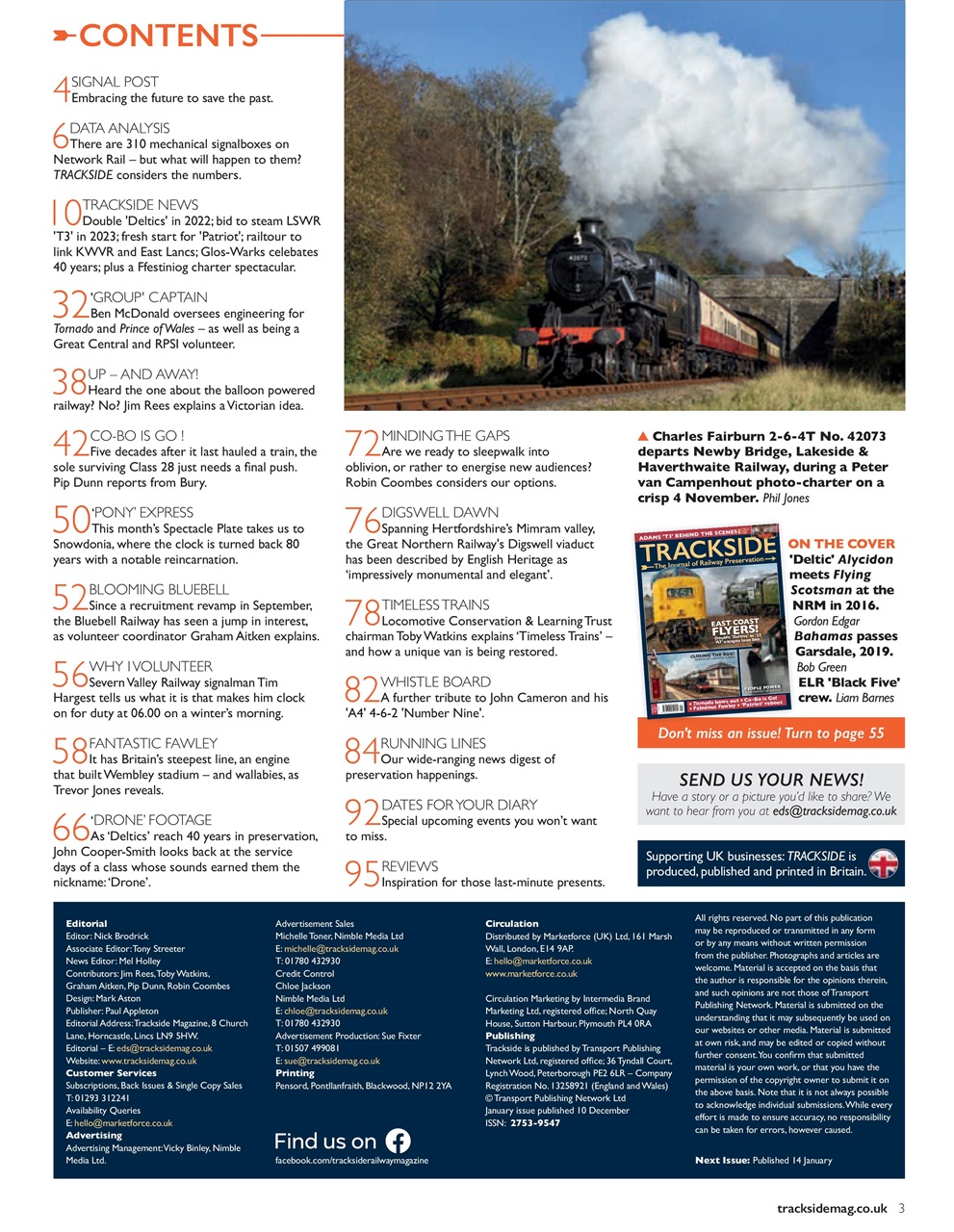 Trackside Preview Pages