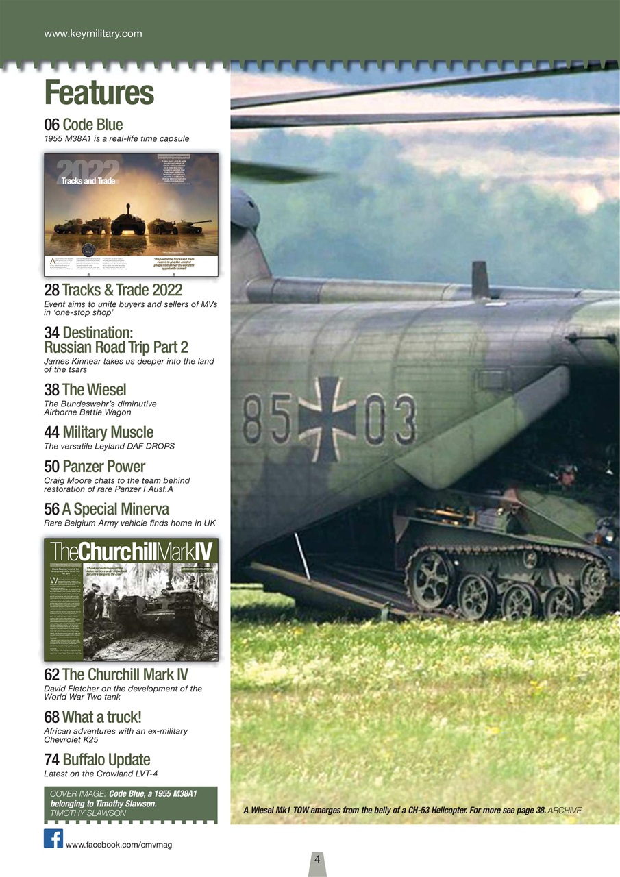 Classic Military Vehicle Preview Pages
