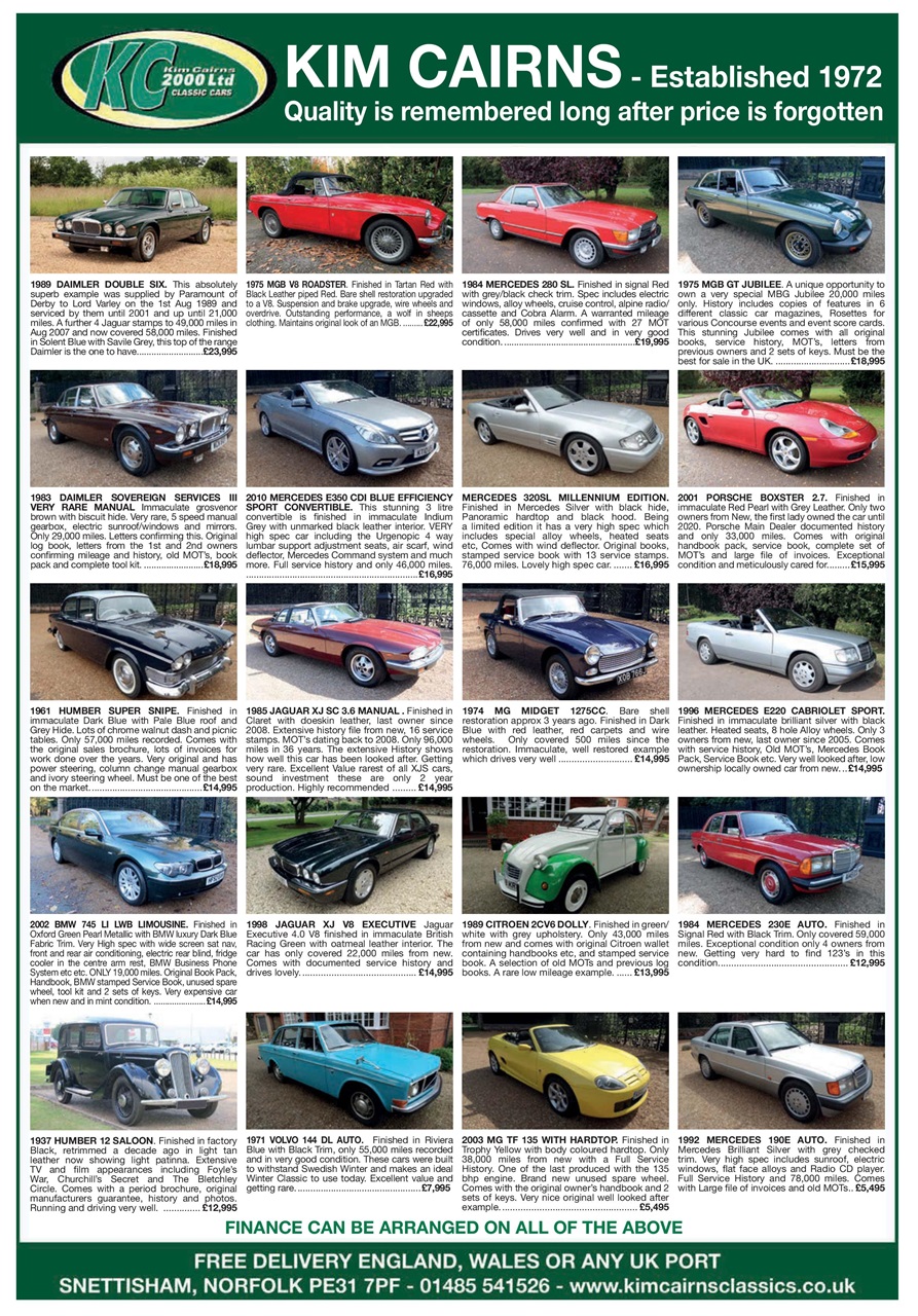 Classic Car Mart Preview Pages