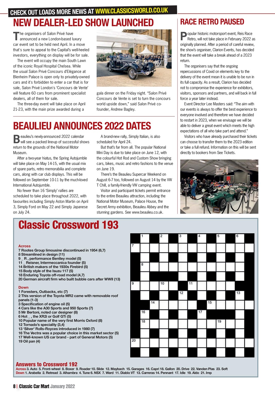 Classic Car Mart Preview Pages