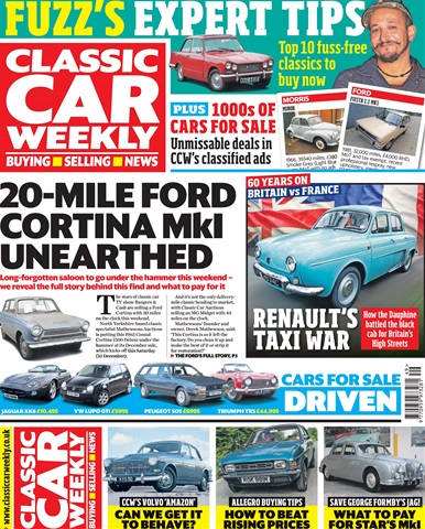 Classic Car Weekly issue 08 December 2021