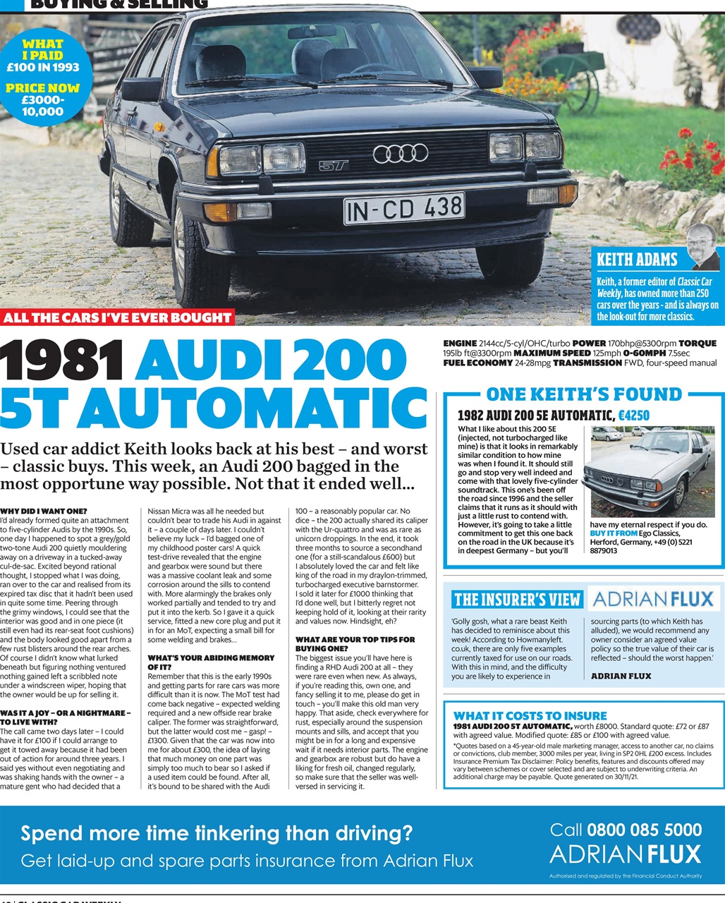 Classic Car Weekly Preview Pages