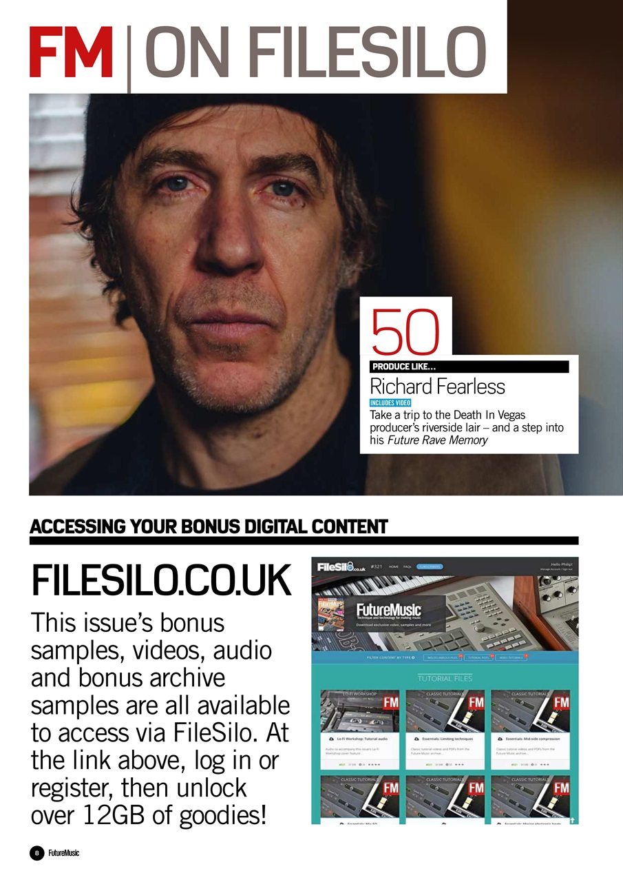 Future Music Preview Pages