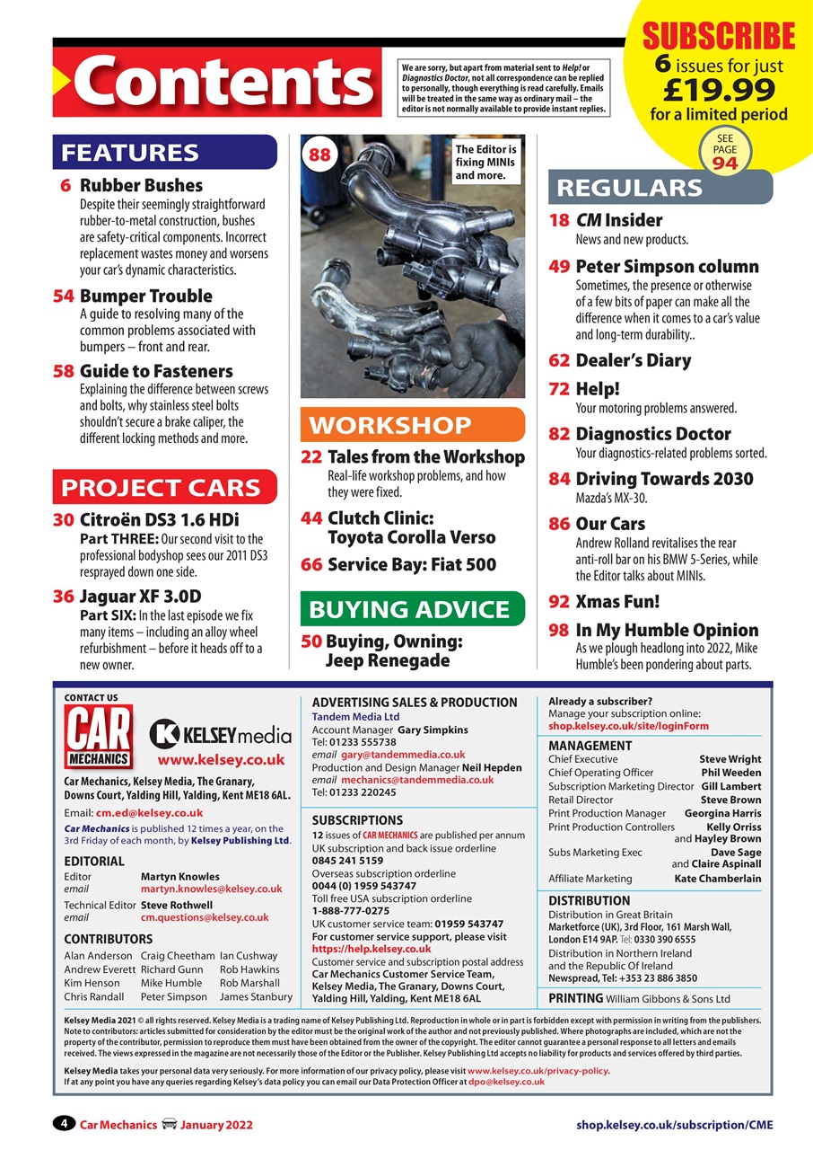 Car Mechanics Preview Pages