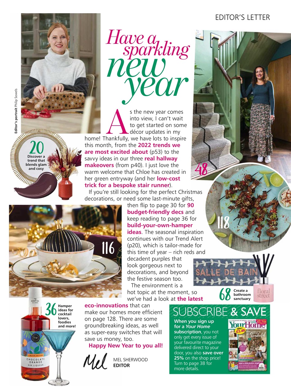 Your Home Magazine Preview Pages