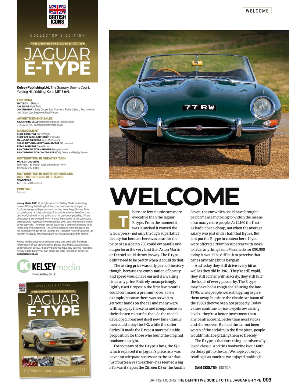 British Icons Preview Pages