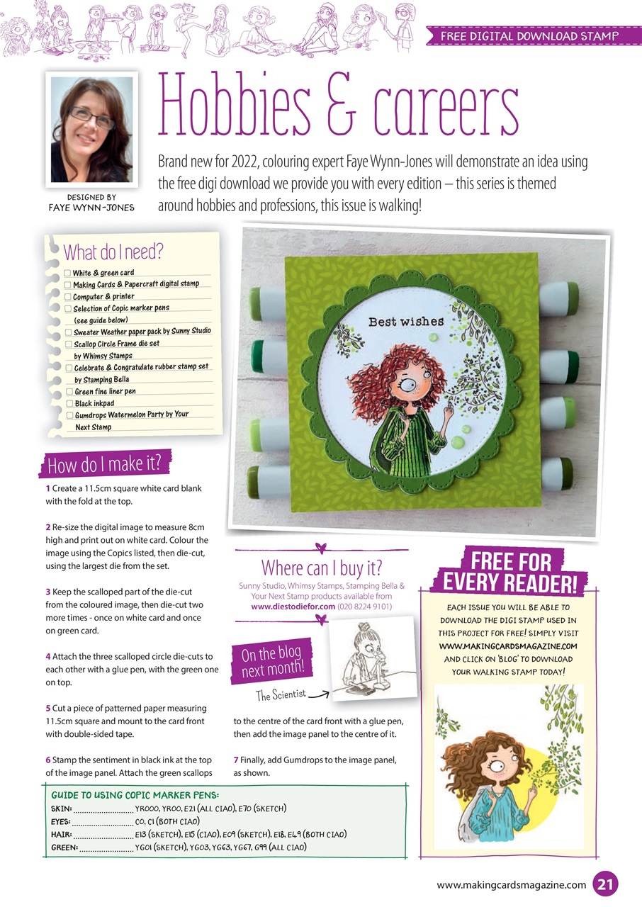 Making Cards & Papercraft Preview Pages